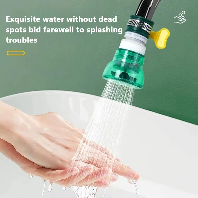 

360 Degree Rotating Telescopic Nozzle Filter Splash-proof Faucet Shower Universal Joint Faucet Filter Kitchen Tool Accessories