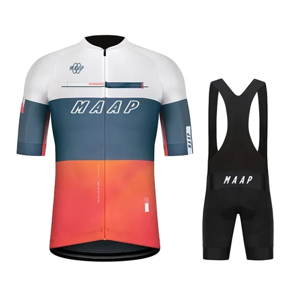 

New Cycling Suit MAAP Summer Men's Short Sleeve Clothing Bicycle Suits Shirt Mountain Race Jersey Short Sleeve Jersey Clothes