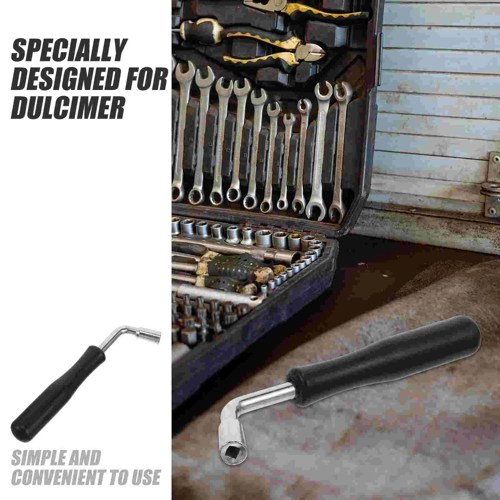 Ключ для настройки тона Dulcimer ручной гаечный ключ Harpsichord рычаг гусиной шеи арфы
