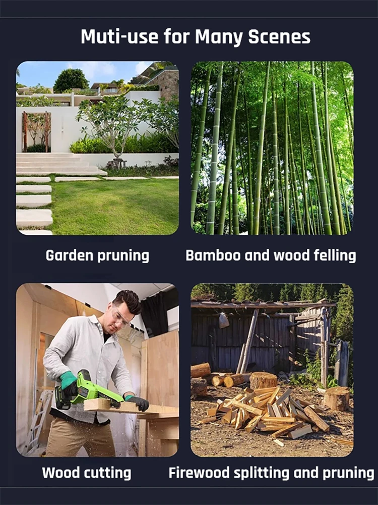 Аккумуляторная бензопила Greenworks GD40TCS, верхняя ручка, бесщеточный двигатель, автомасляция, резервная защита БЕЗ аккумулятора и зарядного устройства 40 В (art.: 3920d3d6d7a26) - 3920d3d6d7a26