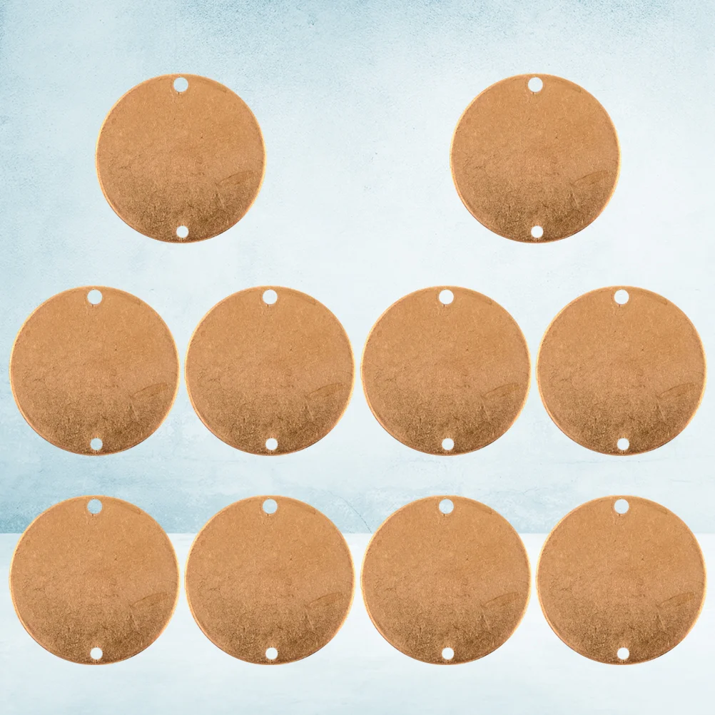 

Disc Tags Charms Copper Blanks Round Blank Metal Diy Stamping Tag Engraving Dog Craft Zip Replacementzipper Circle Brass