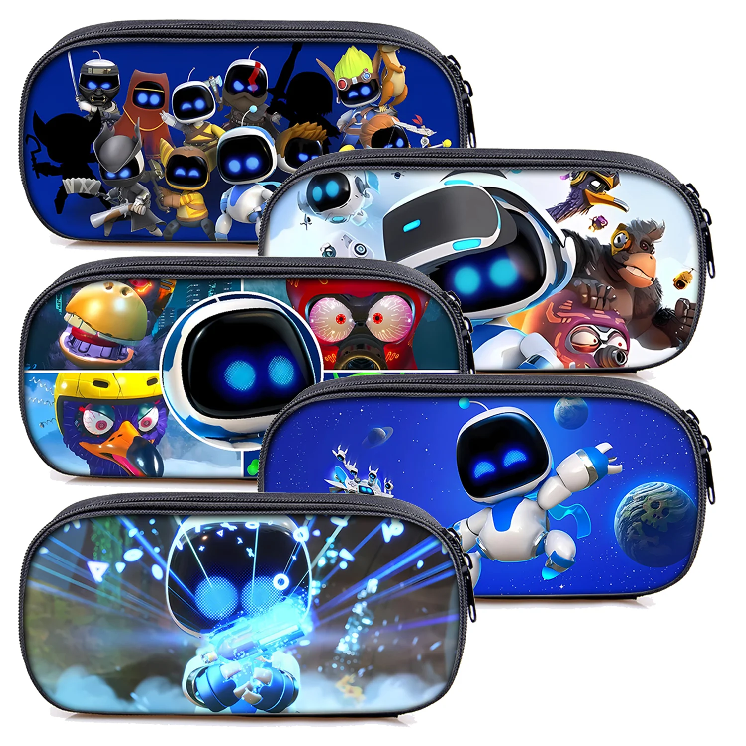 Фигурная сумка-карандаш MINISO Astro Bot