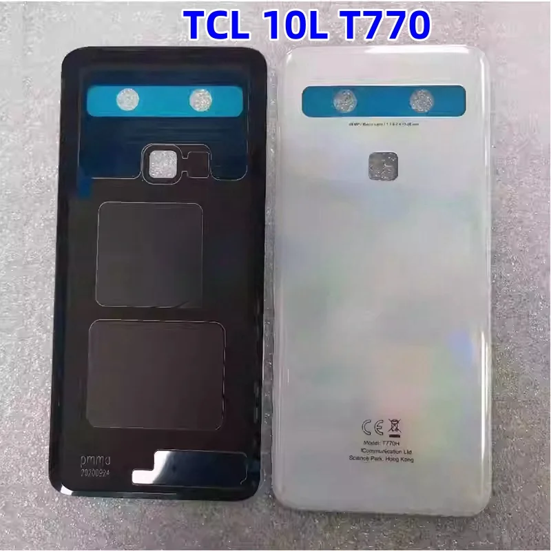 Задняя стеклянная крышка чехол для аккумулятора TCL 10 10L 10Pro T790H T790Y T770B/H T799 T799H