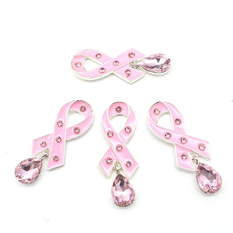 Креативные Изящные блестящие розовые бриллианты в форме капли воды, 5 шт., 16*46 мм, ювелирные аксессуары, «сделай сам», свадебное платье, праздничное украшение для вечеринки