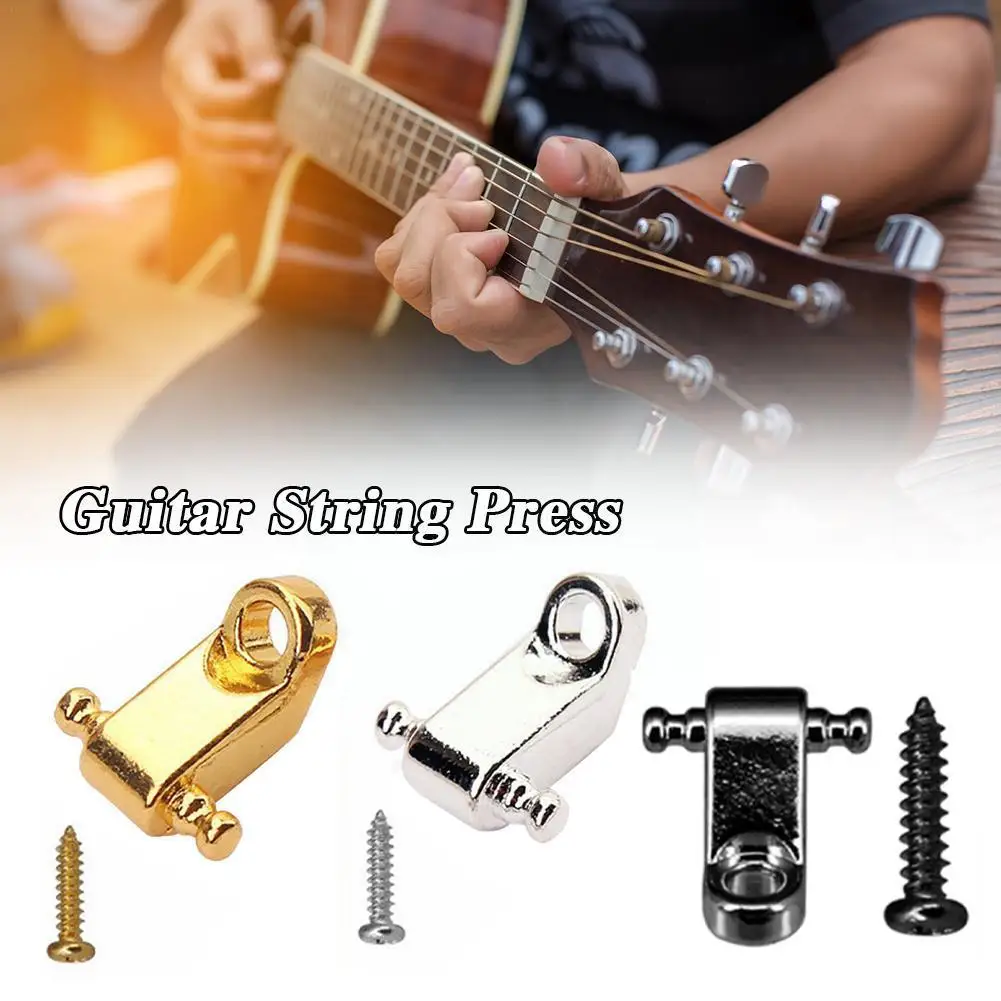 

Electric Guitar String Retainers Tree Standard Roller Screws with Tree Mounting Guitar Guitar Parts String Guides U2H6