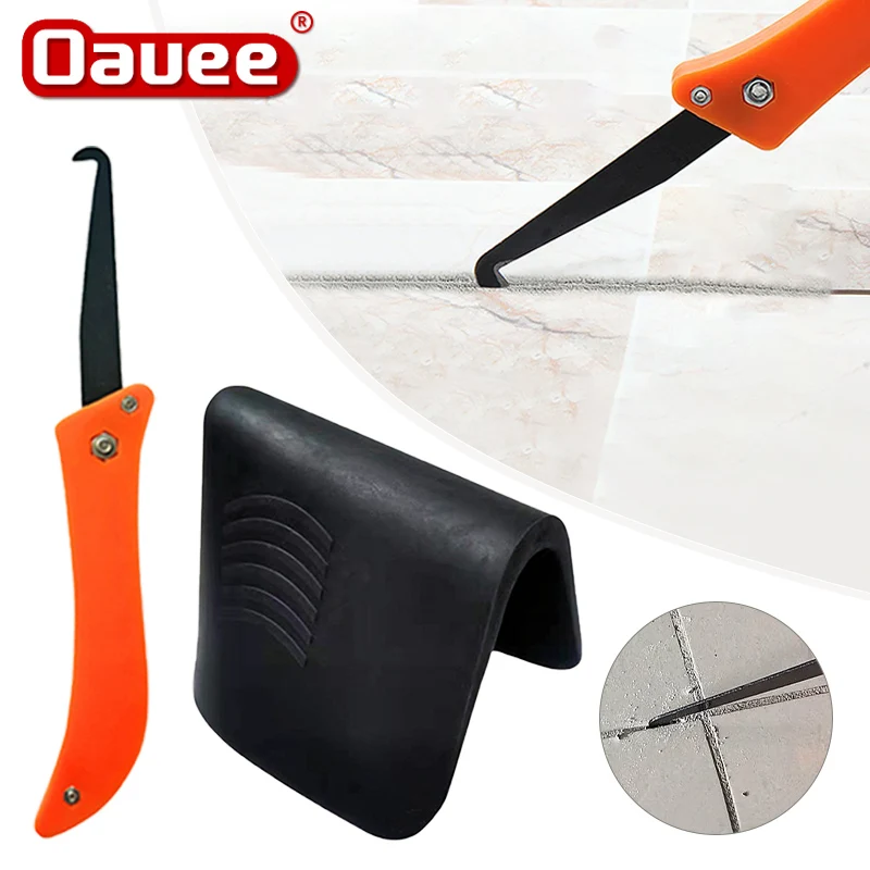 

3 in1 Tile Caulking Finisher putty Sealant Smooth Scraper Kit Set For Floor Wall Tile Laying Grout Drywall Construction Tools