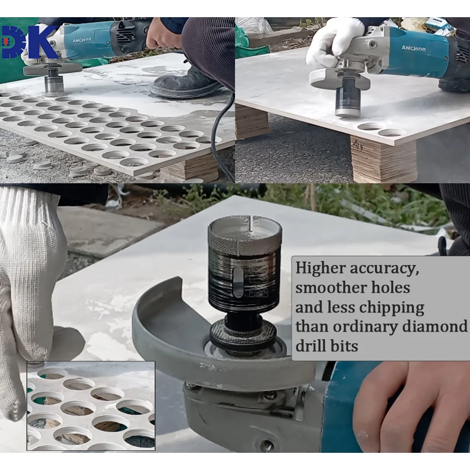 Алмазная коронка для керамической плитки 6-68 мм