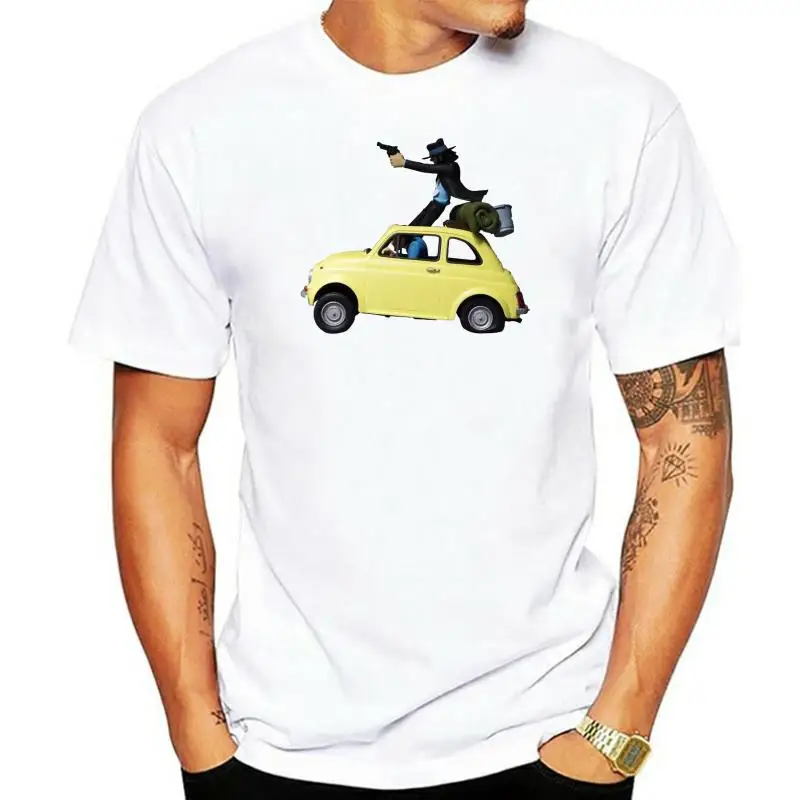 

Camiseta VINTAGE de UOMO para mujer, LUPIN, MARGOT, ZENIGATA, FUMETTO, CARTONE, ANIMATO