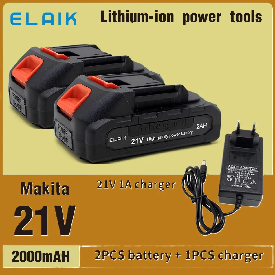 Литий-ионный аккумулятор большой емкости 18 В 21 2000 мАч 2 А 4 6