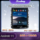 Автомобильный Dvd-плеер Kaudiony, мультимедийный плеер для Chevrolet Malibu, 12,1 дюйма, под управлением Android 10,0, с GPS, 4G навигацией, 2012-2015