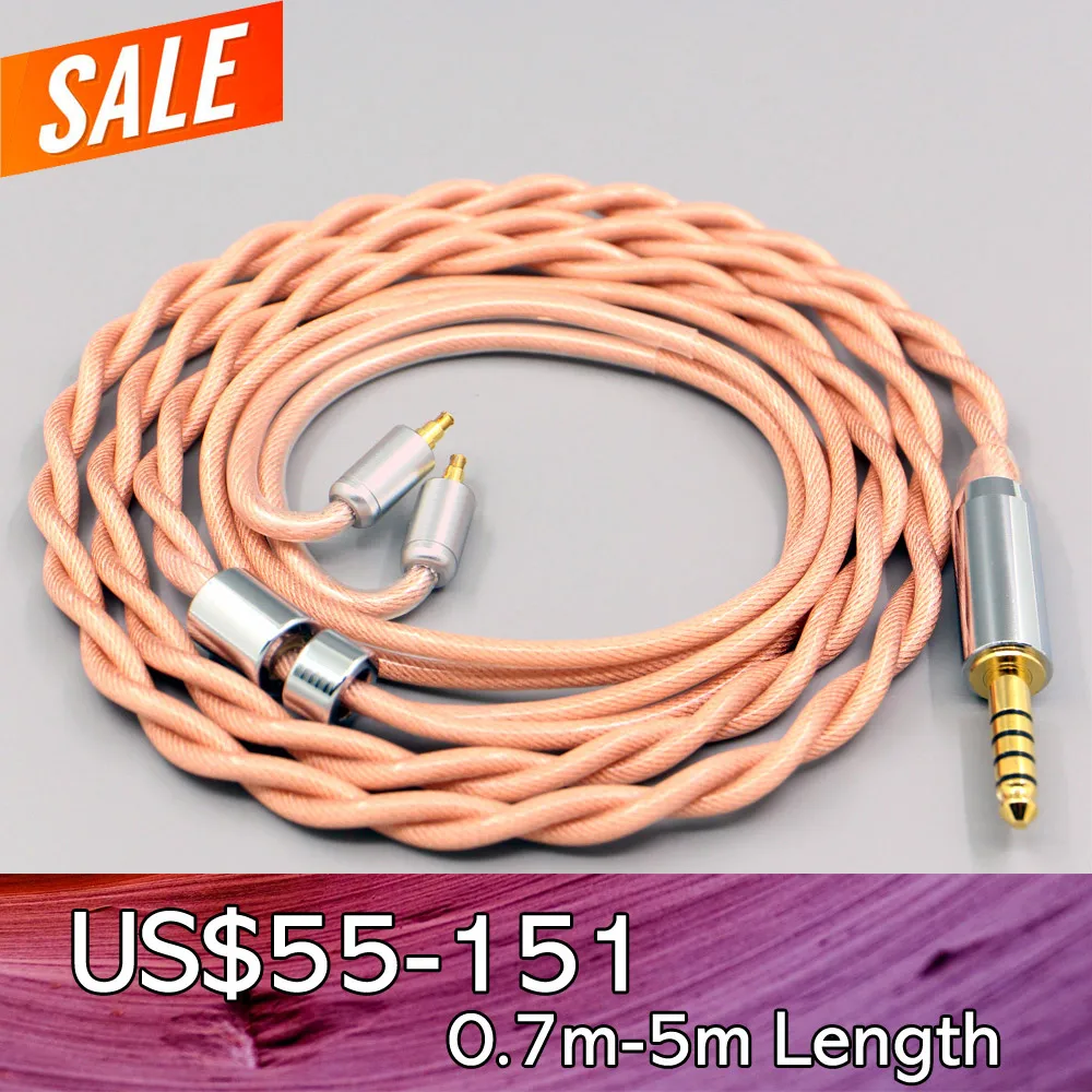 Type6 756 core Shielding 7n Litz OCC Earphone Cable For Sennheiser IE40 Pro IE40pro 2 core 2.8mm LN007978