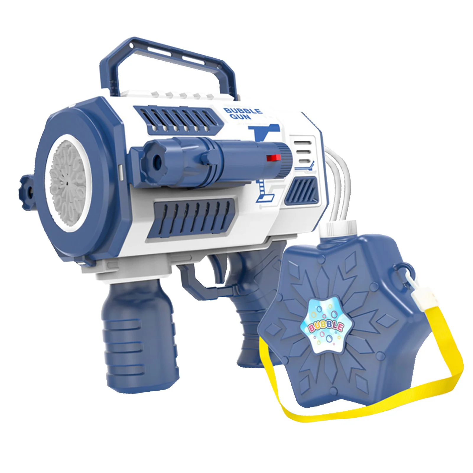 

Детская воздуходувка для пузырей с 12 отверстиями, забавная машина для пузырей для детей, малышей, работает от батарей для улицы