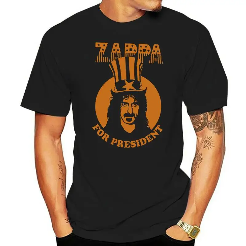 

Frank Zappa Men'S For President T-Shirt Harajuku Tops Fashion Classic Tee Shirt