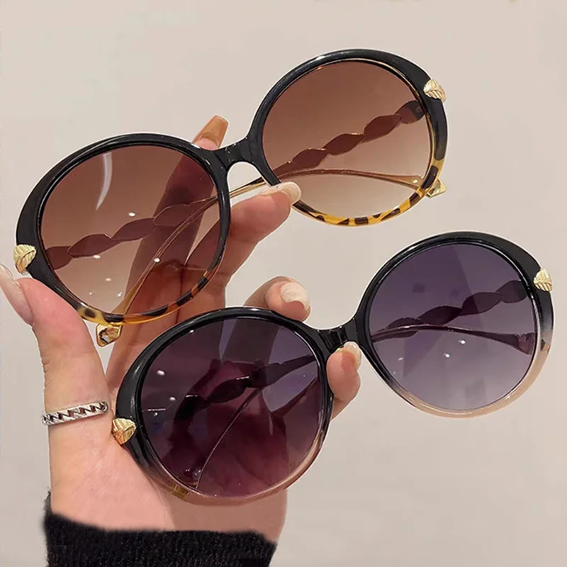 

Vintage Sunglasses for Men Women Luxury Brand Designer Round Women's Sun Glasses 2023 Fashion Decoration Accessories Eyewear UV4