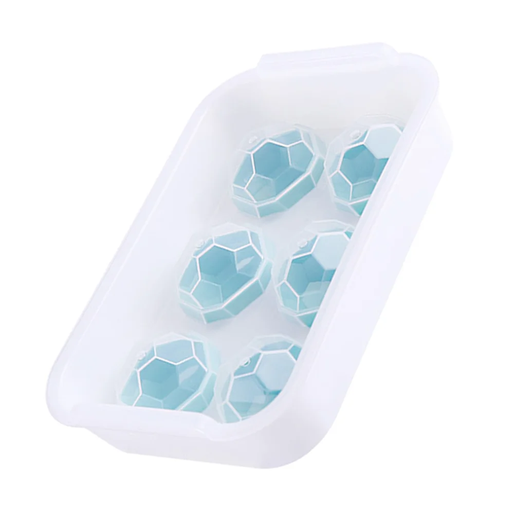 

1Pc Ice Mold Fridge Ice Mold Ice Making Mold DIY Ice Model (White Blue)