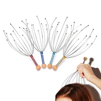 1pc head massager neck massage octopus scalp stress relax spa wholesale