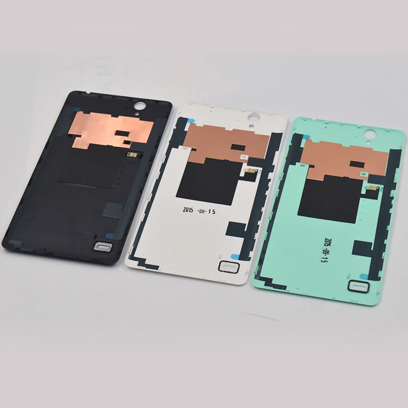 Крышка батарейного отсека для Sony Xperia C4 E5303 E5306 E5353 E5333 задняя крышка корпуса + NFC -