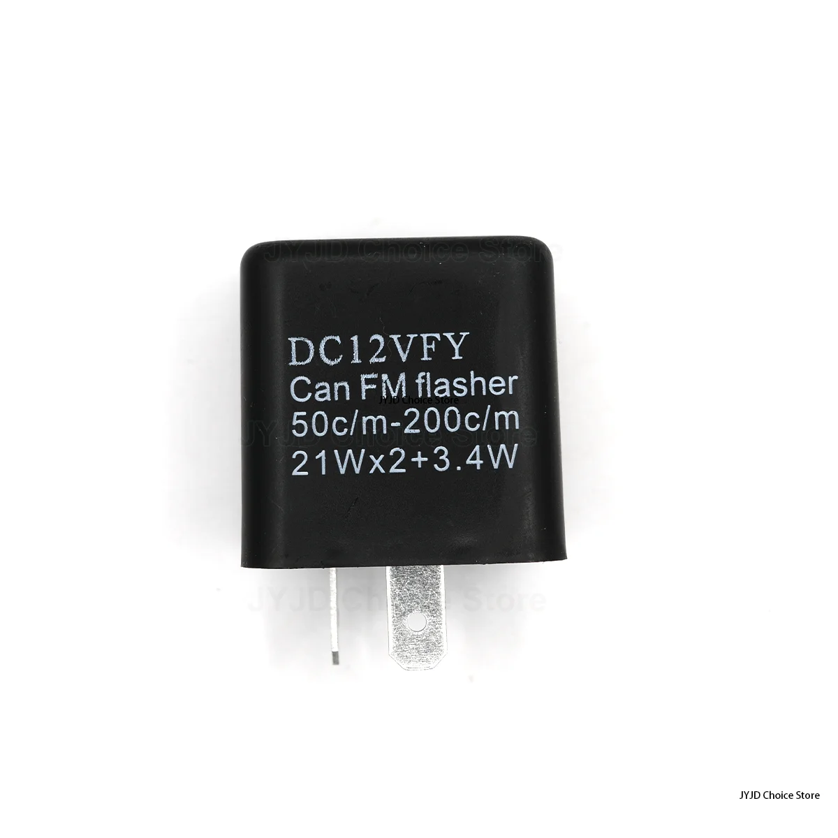 

12В 2-контактное Электронное Реле С Регулируемой Скоростью Для Светодиодных Мотоциклетных Поворотников