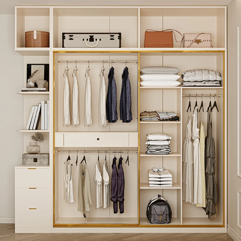 Шкаф для хранения мебель комнатных шкафов деревянные органайзеры бронированная