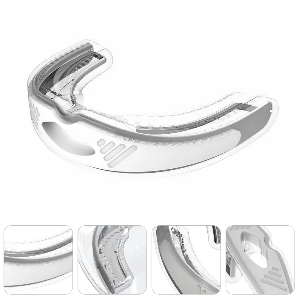

1pc Stop Snoring Mouth Guard Comfortable Silicone Stop Snoring Teeth Grinding Tray