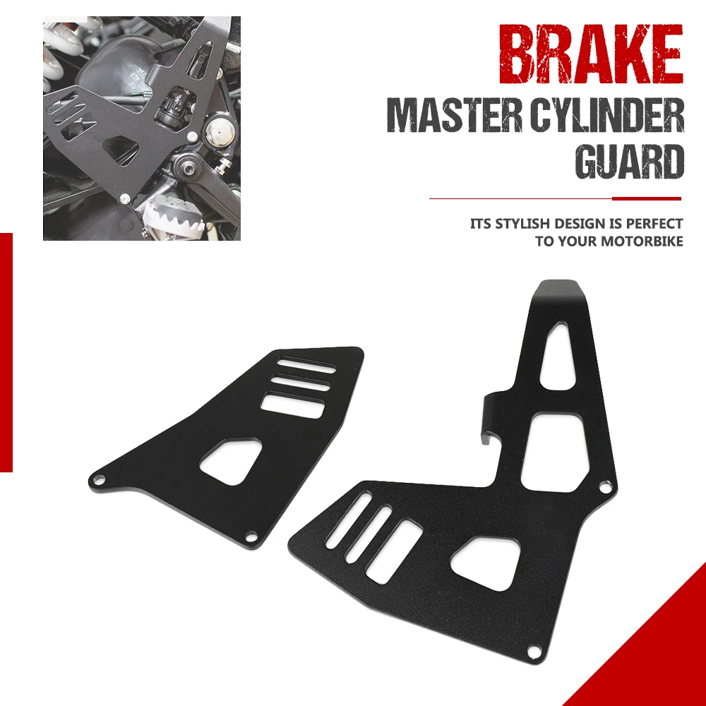 

For 390 ADVENTURE 390 ADV 2019 2020 2021 Motorcycle Heel Protective Cover Guard Rear Brake Cylinder Guard Left + Right