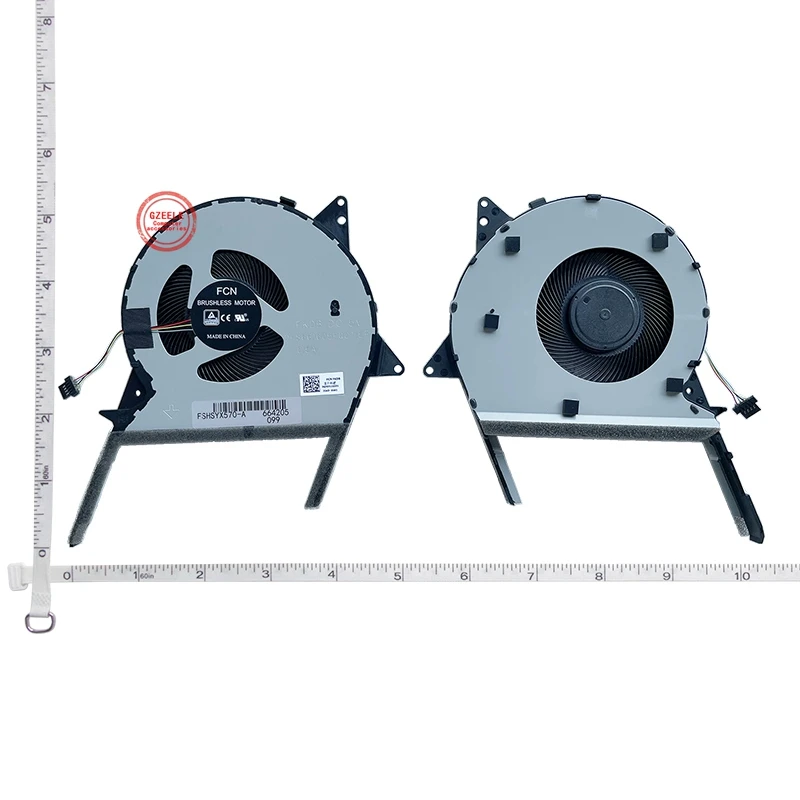 Новый ноутбук cpu охлаждающий вентилятор для ASUS FX570UD FX570DD FX570ZD X570 X570U X570UD X570DD DFS661605PQ0T FKDB DQ5D511E001