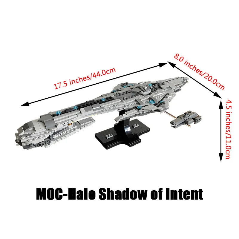 MOC Halo Rocinante Battlestar Galactica Alien USCSS Nostromo Космический корабль Строительные блоки Звездный корабль DIY Кирпичи Модель Коллекция игрушек (art.: 3920d2cb584e7) - 3920d2cb584e7
