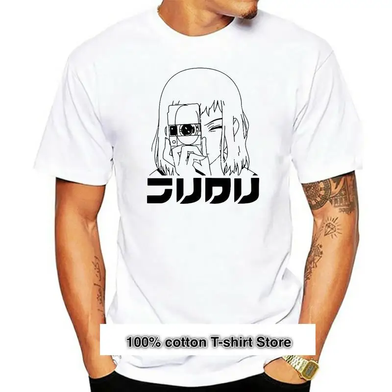 

Camiseta с камерой flcl-mamimi для мужчин, camisa de манга corta 100% хлопок, стиль хип-хоп, модная летняя одежда, новинка