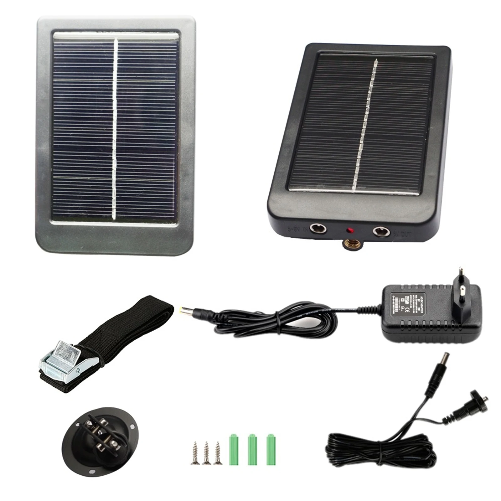 

1500ma 6V Hunting Camera Solar Panel Power Battery Charger for Suntek 5V HC900 HC801 HC700 HC550 HC300 Series Cameras Charger