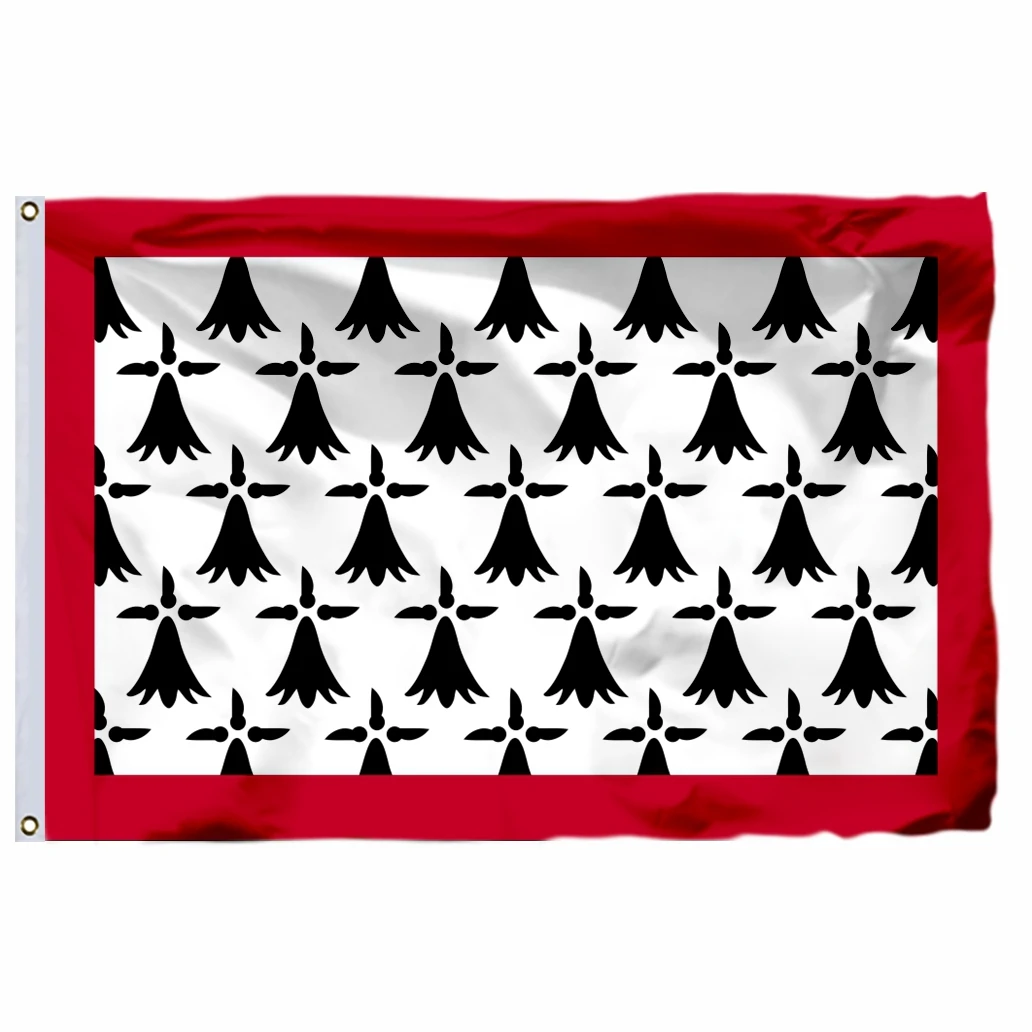 

France Limousin Flag 90x150cm 3x5ft 100D Polyester Double Stitched High Quality Banner Free Shipping