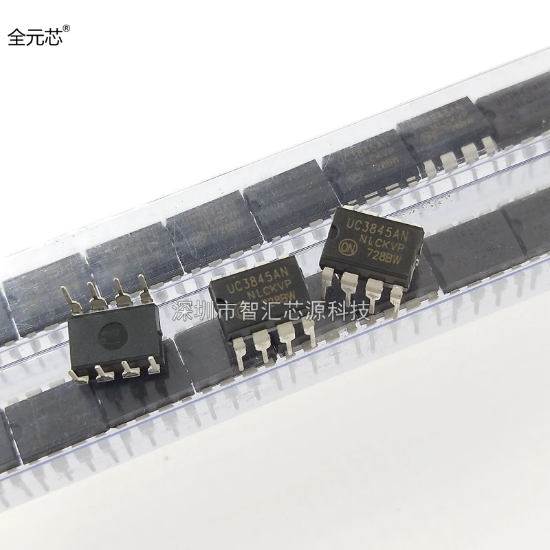 

10 шт./партия, чип контроллера тока UC3845AN DIP8 UC3845