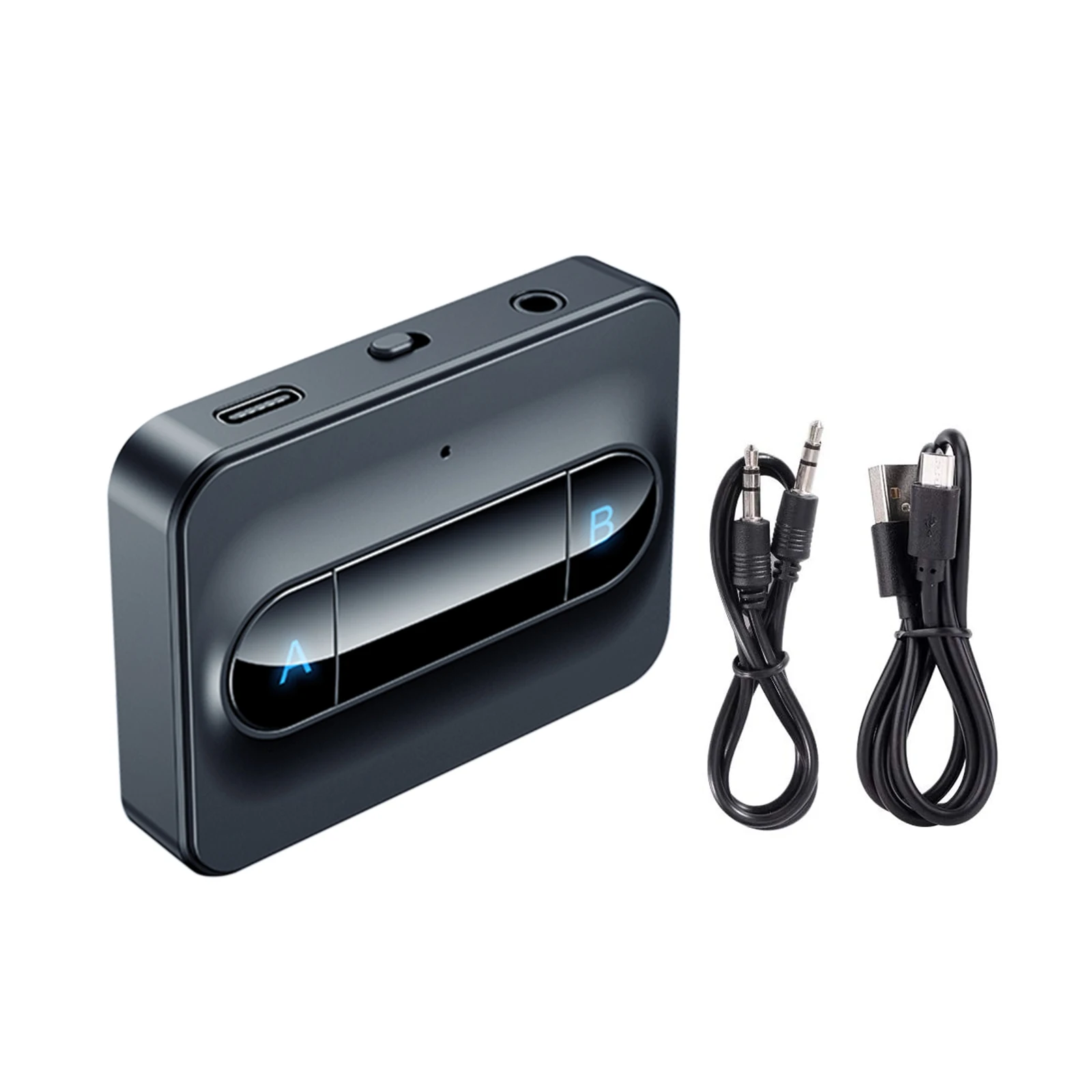 

C31 BT 5.0 Audio Transmitter 3.5mm AUX Jack USB Dongle Music Portable Wireless BT Adapter For Car PC TV Headphones