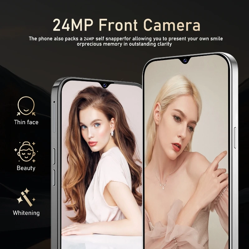 Фото Смартфон FUFFI Global Vision i17 Pro Max, Android, 4 ГБ ОЗУ, 128 ГБ ПЗУ, 6,3-дюймовый экран, 2280x1080HD, 24+48 МП, мобильные телефоны с поддержкой сети 4G №3
