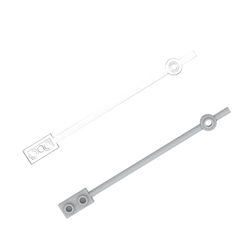 Пластиковые строительные блоки MOC прозрачные/серые