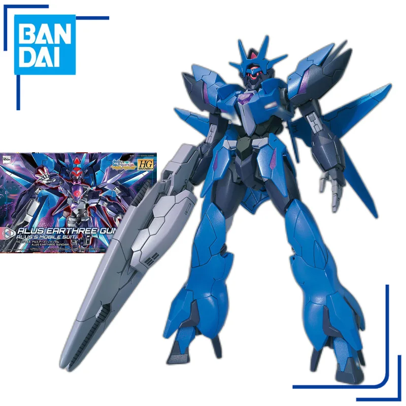 

Bandai Original GUNDAM HGBD PLUS EARTHREE GUNDAM1/144 Anime Action Figure Assembly Model Toys Collectible Model For Children