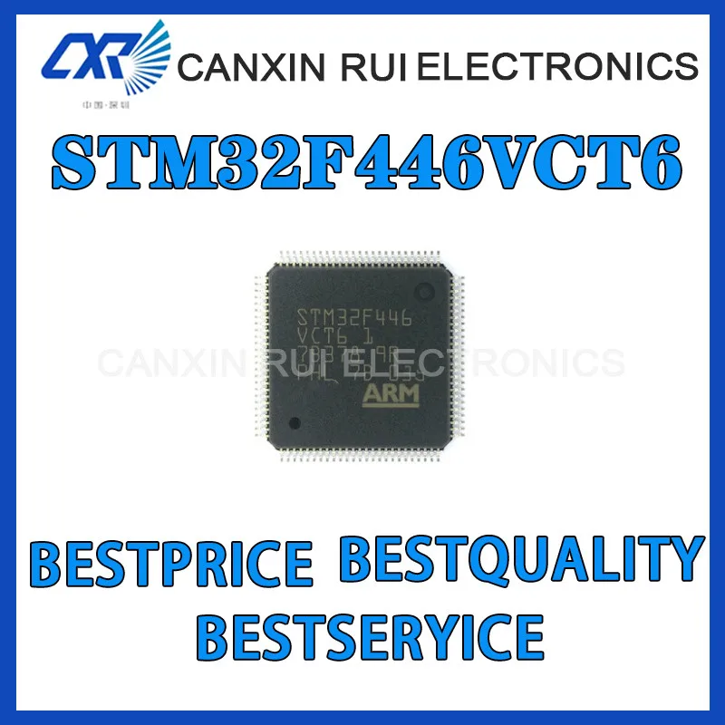 

Микроконтроллер STM32F446VCT6TR, упаковка 100-LQFP IC