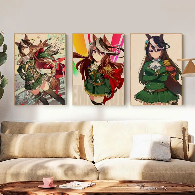 

Symboli Rudolf DIY Poster Retro Kraft Paper Sticker DIY Room Bar Cafe Kawaii Room Decor