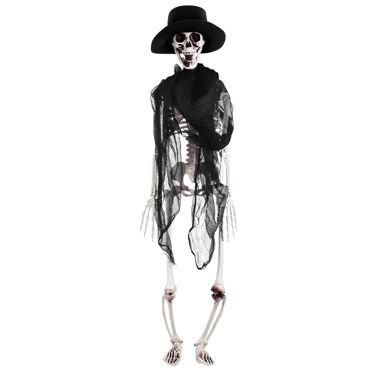 

UNOMOR 90cm Skeleton Decorations Desktop Ornaments DIY Hanging Adornment for Home Shop Haunted House