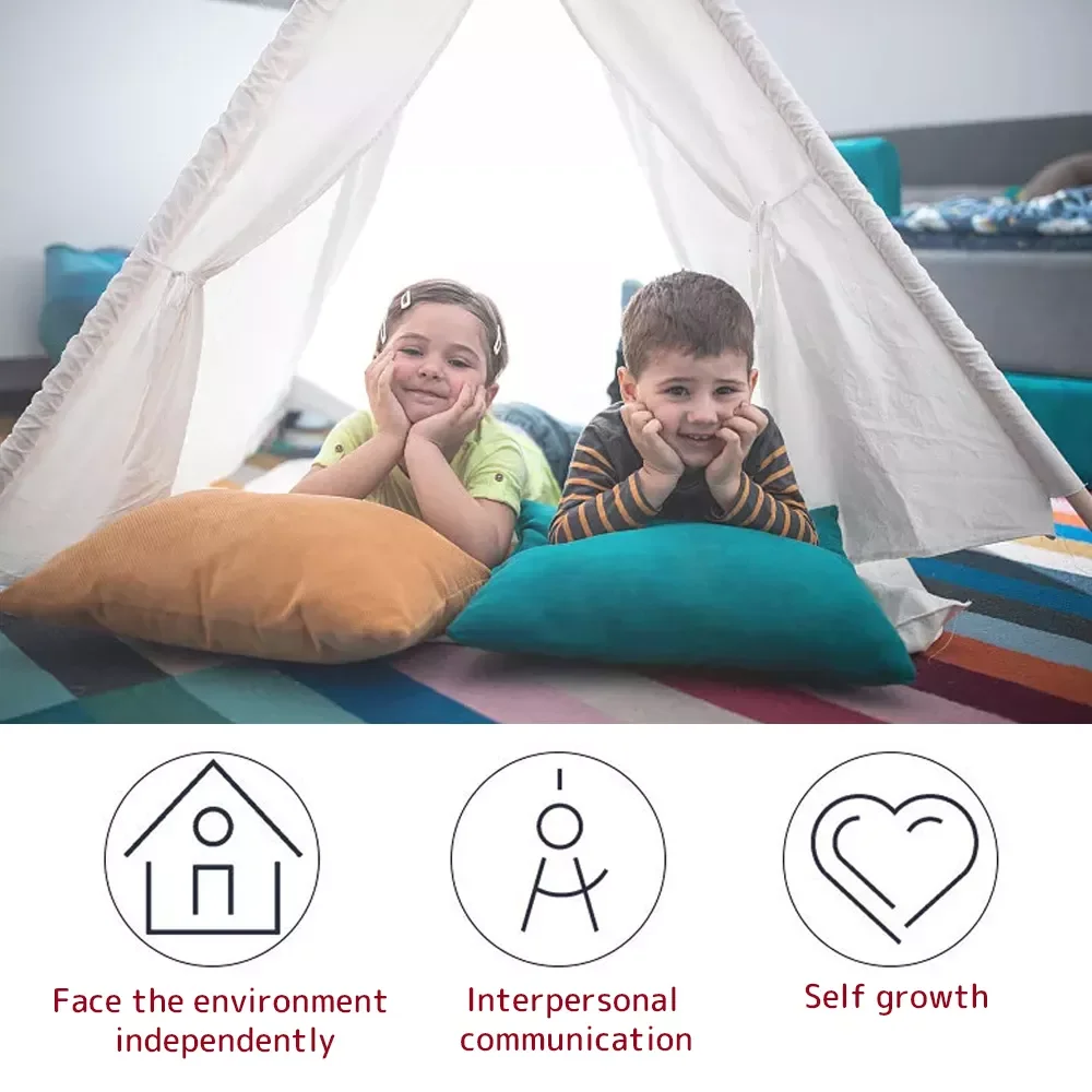 

Kids Tent Pink Blue Kids Play House Children Indoor Outdoor Toy House Portable Baby Play House Children Tent Teepee Tent Enfant