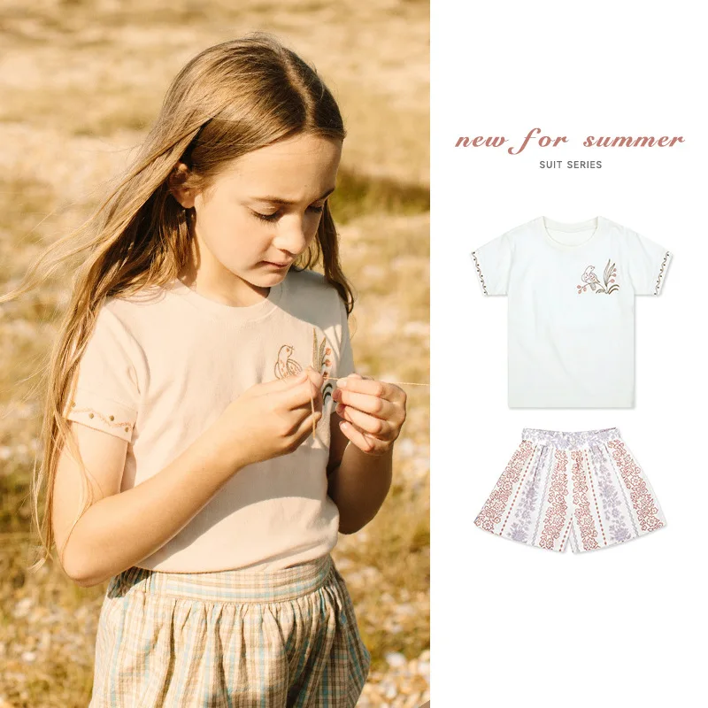 

Girls Sets Summer 2022 Summer Sets Top Short 2 Pcs for Little Girls Kids Outfit Summmer Girls Outfit Kids Summer Cloth
