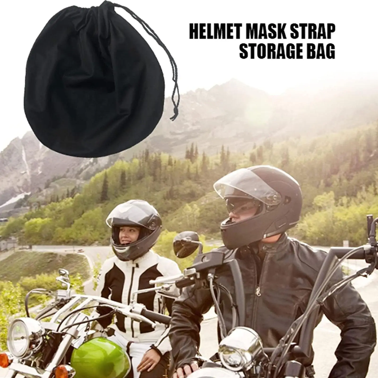 

Helmet Protective Bag For Motorcycle Scooter Moped Bicycle Waterproof Full Helmet Protective Electric Vehicle Storage Dust J3e7