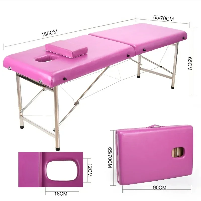 Camilla Portátil Para Masaje Table De Massage Beauty Bed Esthetician Furniture Lettino Massaggio Profess!( Lozka Kosmetyczne