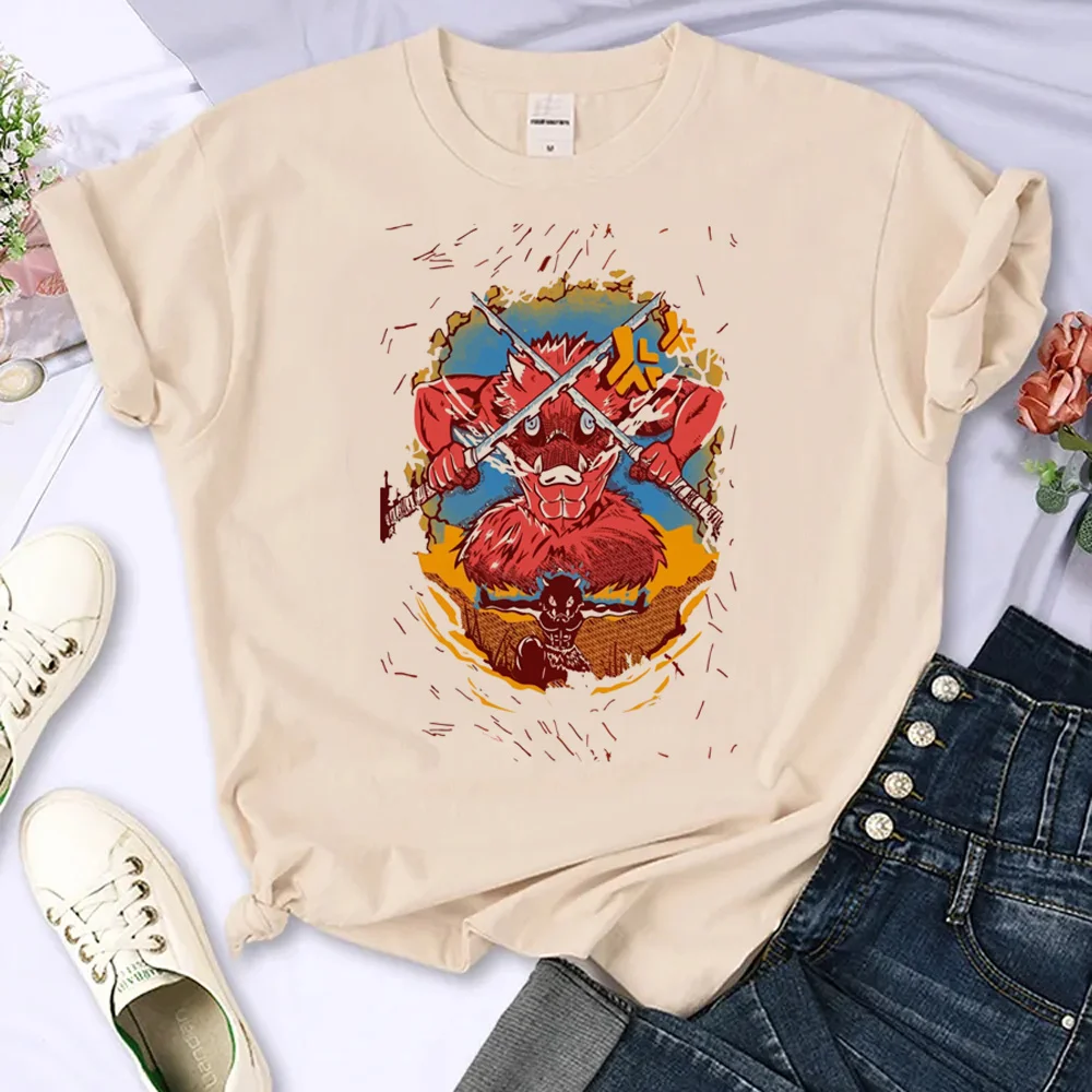 

Demon Slayer Kimetsu No Yaiba t-shirts women harajuku tshirt female graphic clothes