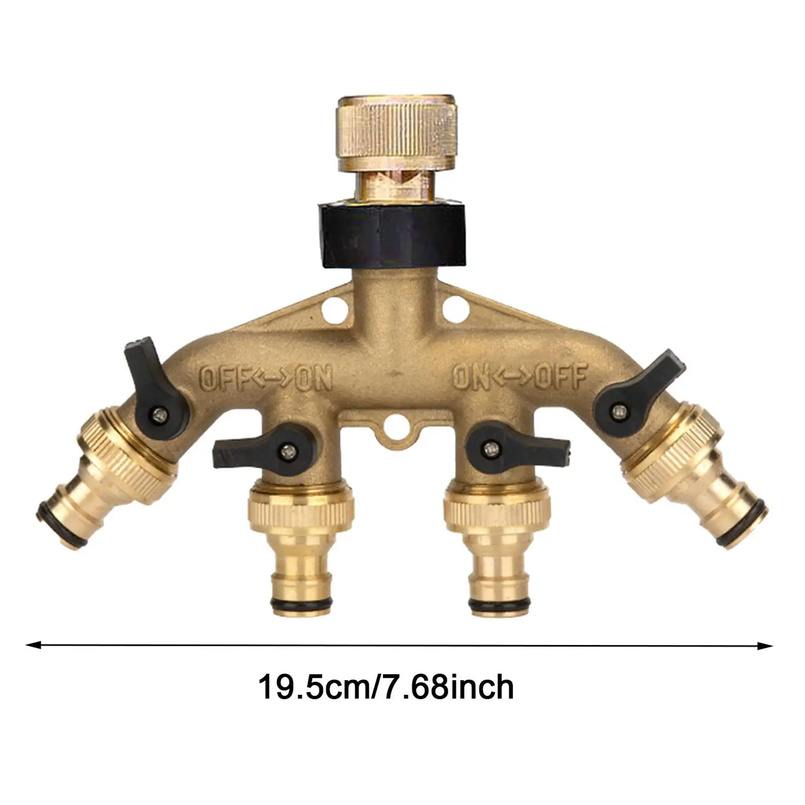 Разветвитель садового шланга из латуни удобные и простые в использовании