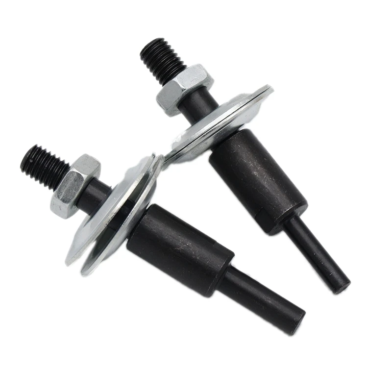 

JHD-Shaft Arbor Extension Motor Arbor Threaded Shaft Adapter For Buffing Grinding Wheels Bench Grinder Wheels (2 Sets)