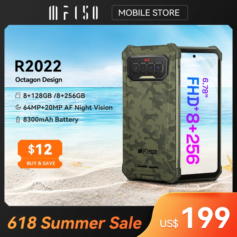 IIIF150 R2022 Rugged Phone 6.78