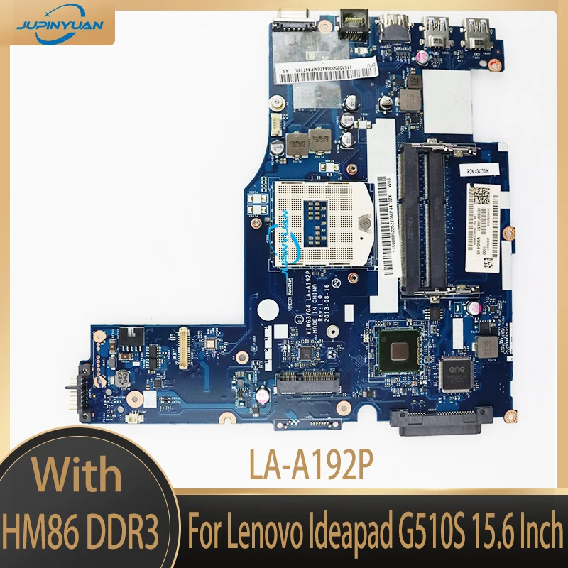 

Материнская плата для ноутбука VIWG3 G4 LA-A192P для Lenovo Ideapad G510S 15,6 дюймов HM86 DDR3, материнская плата с полным тестированием