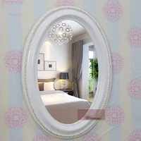 Light Bathroom Mirror Makeup Oval Modern Vanity Bathroom Mirror Designed Aesthetic Espejos Con Luces Decoration Home CC50BM