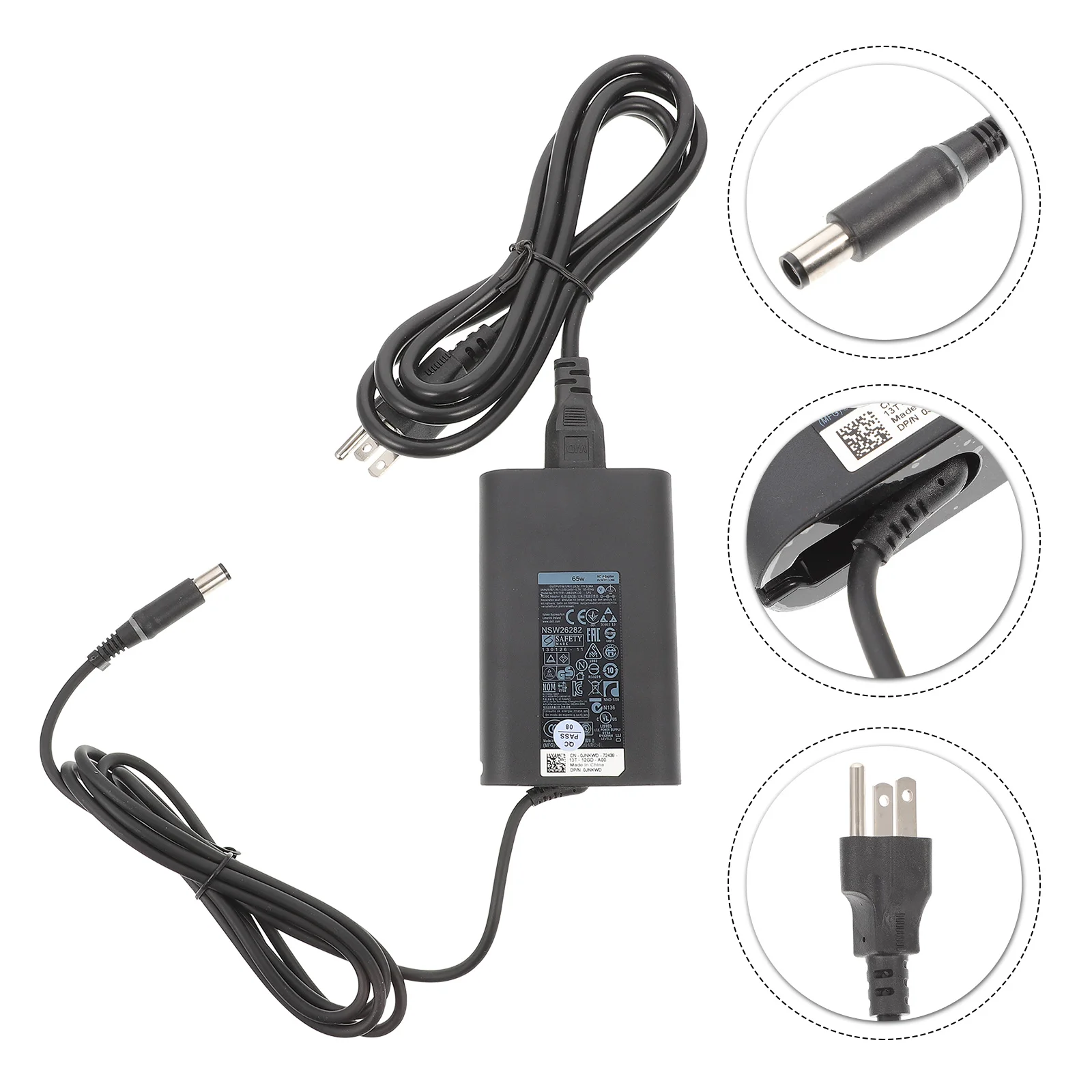 

Laptop Charger 65W Laptop AC Adapter Laptop Replacement AC Adapter (US Plug)