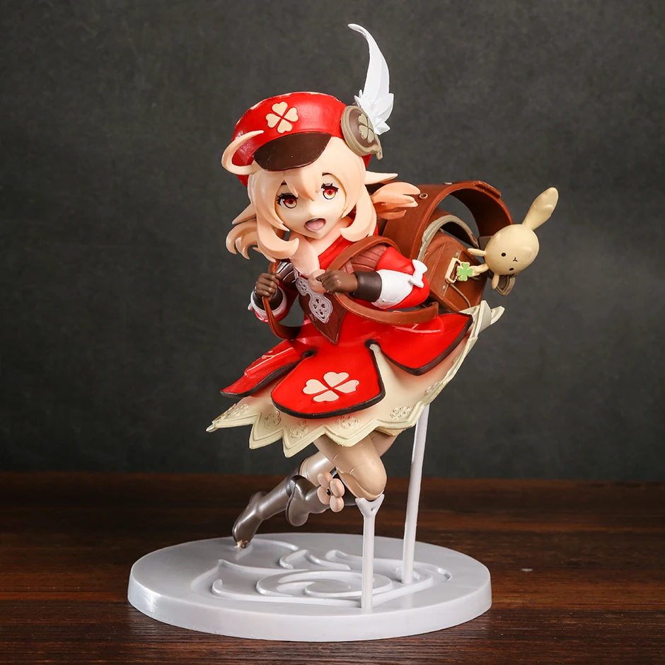 

Hot Game Genshin Impact Running Klee Figure PVC Figurine Collectible Model Toy